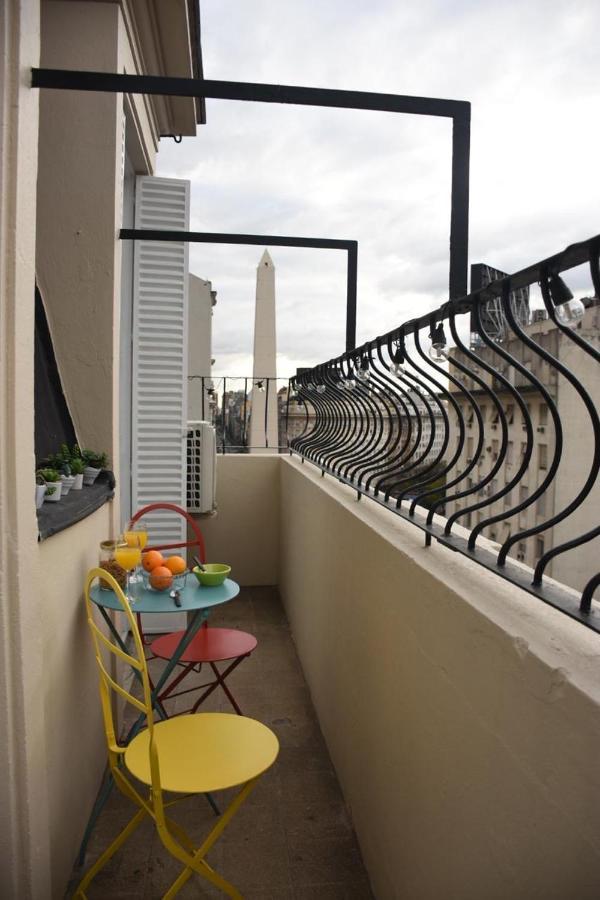 Vistas Al Obelisco, Corazon De Buenos Aires Apartment Luaran gambar